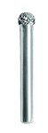 Carbide Bur-1/4^ Ball Double-Cut. Made in China (B