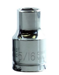 Socket Short 3/8 Drive 5/16in