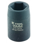Socket 1/2 Dr Short Imp 15MM
