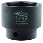 Socket 1/2 Dr Short Imp 1-1/2