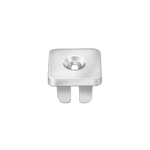 #10 Natural Nylon Nuts 25pc.