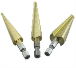 Step Drill Bit 3-Piece Set