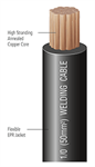 Deka 1ga Welding Cable 100' black