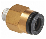 Straight Male Connector 3/8^ Tube X 1/8^ NPT (2)