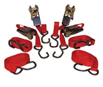Tie Down Ratcheting 4 Pack