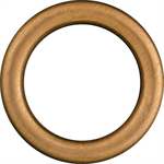 12mm Copper Oil Drain Plugs Crushable Gaskets 10pc.