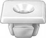 GM 1/4^ Nylon License Plate Nuts 50pc.