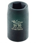Socket 1/2 Dr Short Imp  9/16