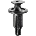 Honda Black Nylon Push-Type Retainers 10pc.