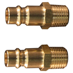 Milton V Style Hi-Flo 1/4^ Male Plug/use Steel sub