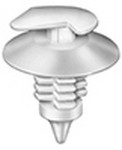 Ford White Nylon Trim Panel Retainers 25pc.