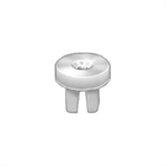 #10 Screw Size Nylon L/P Nuts 50pc.